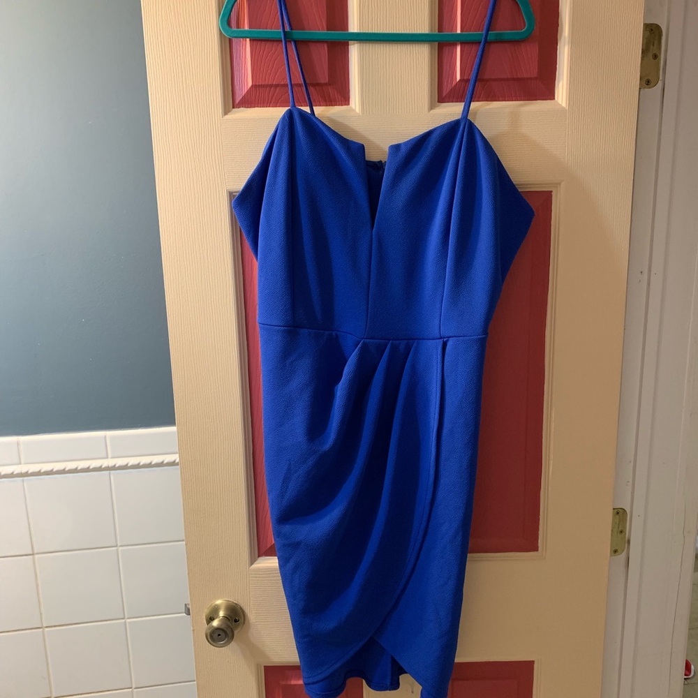 Fashion To Figure Blue Mini Dress